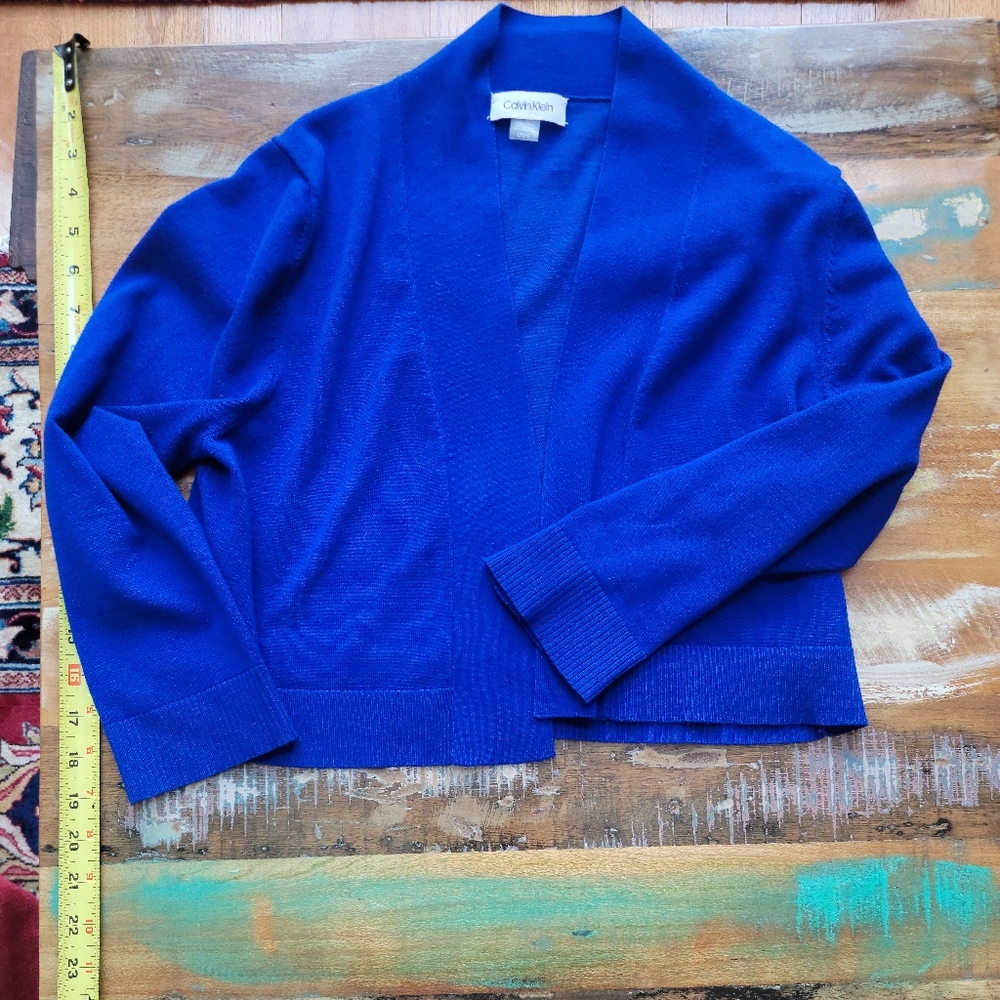 Calvin Klein Cropped Cardigen L